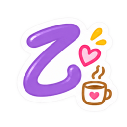 もう一文字でいい。かわいい一文字スタンプ Slack・Teams・Discord カスタム絵文字 1