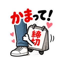 締切くん、距離つめてきます。 Slack・Teams・Discord カスタム絵文字 33