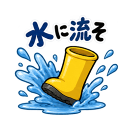 その話、長靴でも踏めます。｜毒舌長靴 Slack・Teams・Discord カスタム絵文字 6